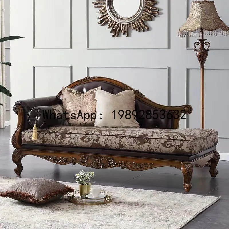 H5.15  all-solid wood sofa lea - Chairs recension och pris