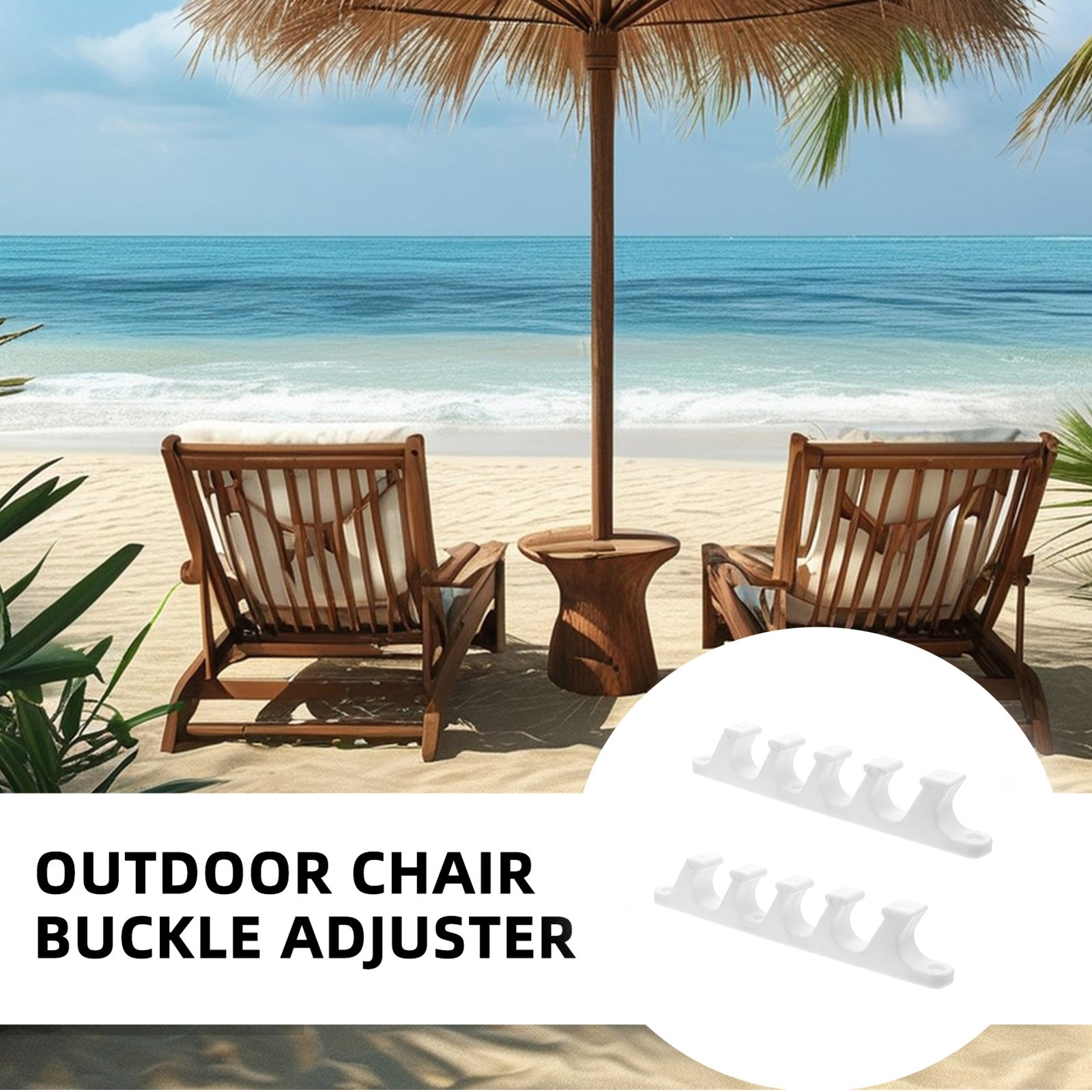 2Pcs Folding Patio Chair Adjus - Outdoor Furniture recension och pris